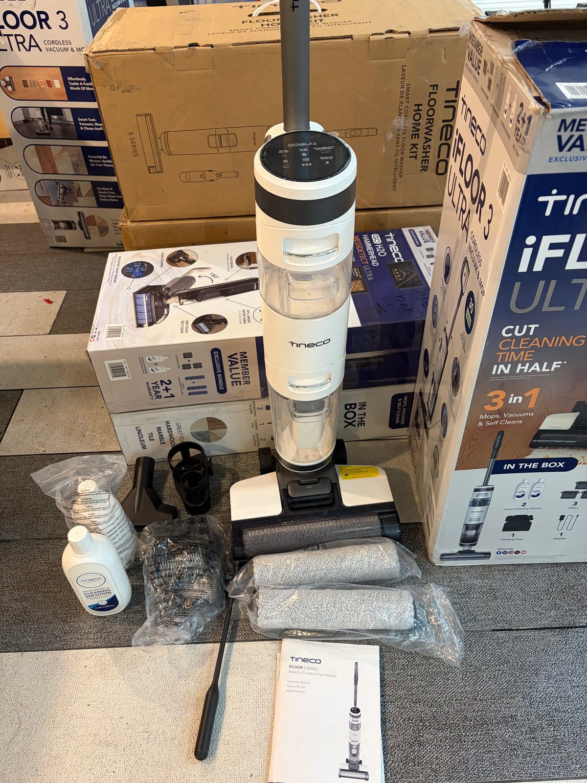 TINECO IFLOOR3 ULTRA VAC