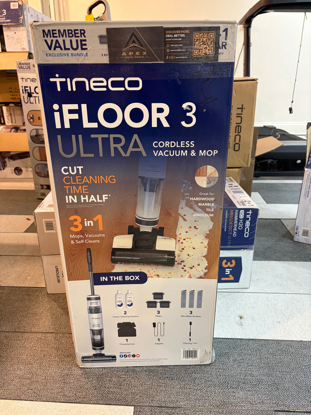 TINECO IFLOOR3 ULTRA VAC