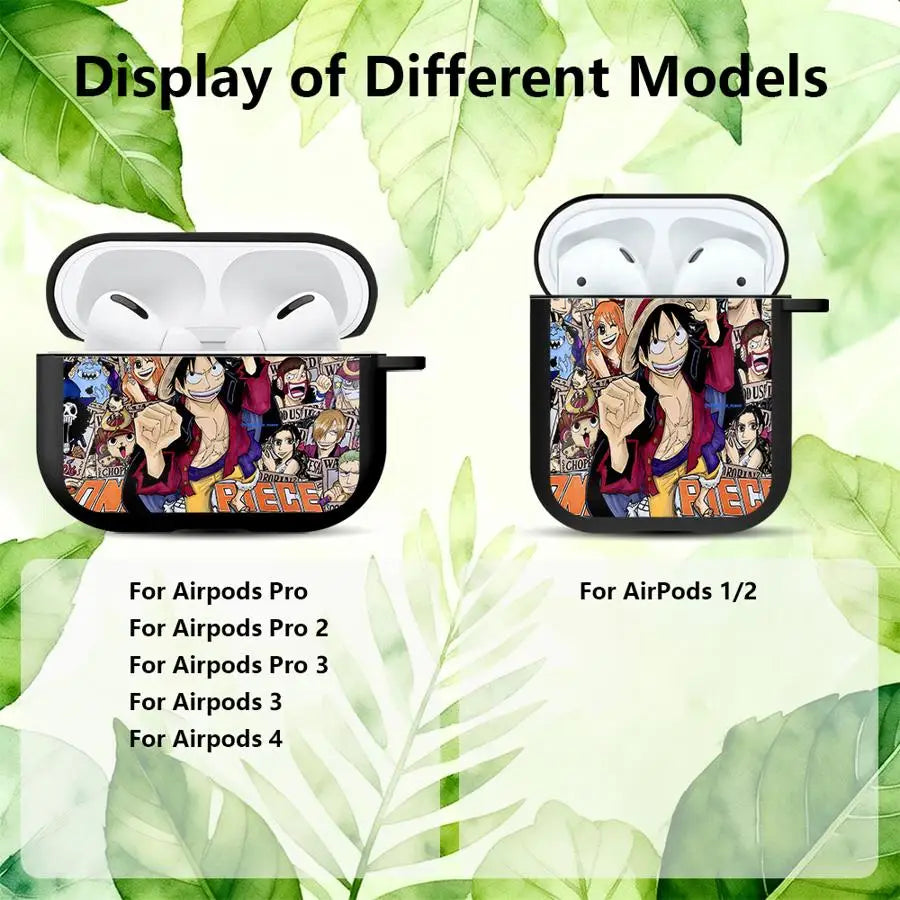 Anime OneS PieceS Case For Airpods 1 Pro 3 Pro2 2 Pro3 4 Earphone Cases Cover