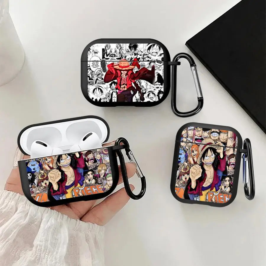 Anime OneS PieceS Case For Airpods 1 Pro 3 Pro2 2 Pro3 4 Earphone Cases Cover