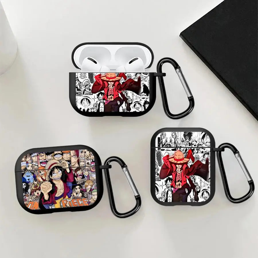 Anime OneS PieceS Case For Airpods 1 Pro 3 Pro2 2 Pro3 4 Earphone Cases Cover